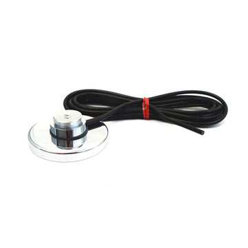 PCTEL & Maxrad GPL 3-1/4" Chrome Nmo Magnet Mount With 12 Foot Rg58/u Coax Cable & Loose Mini Uhf Crimp On Connector PCTEL/Maxrad