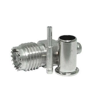 Procomm MPL-01-59 Mini UHF Female Crimp On Connector for RG59 Procomm