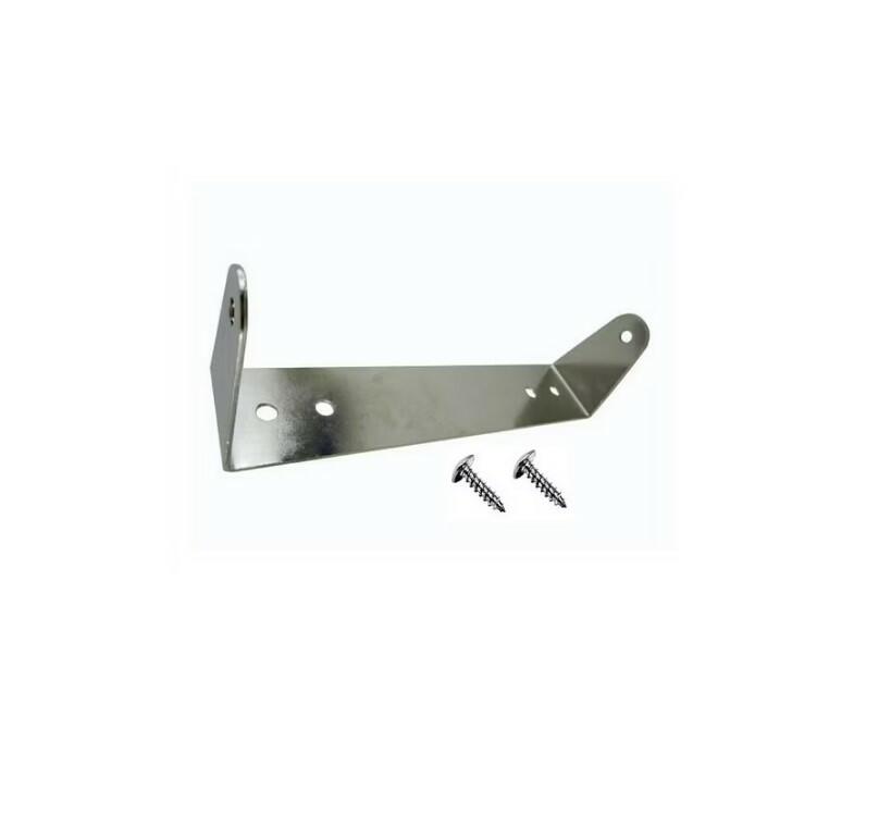 Workman C529C Chrome CB Radio Mounting Bracket with screws For Cobra 29 Bandit