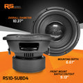 PRV Audio RS10-SUBD4 10
