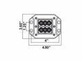 Heise HE-FMCL3 Flush Mount 3
