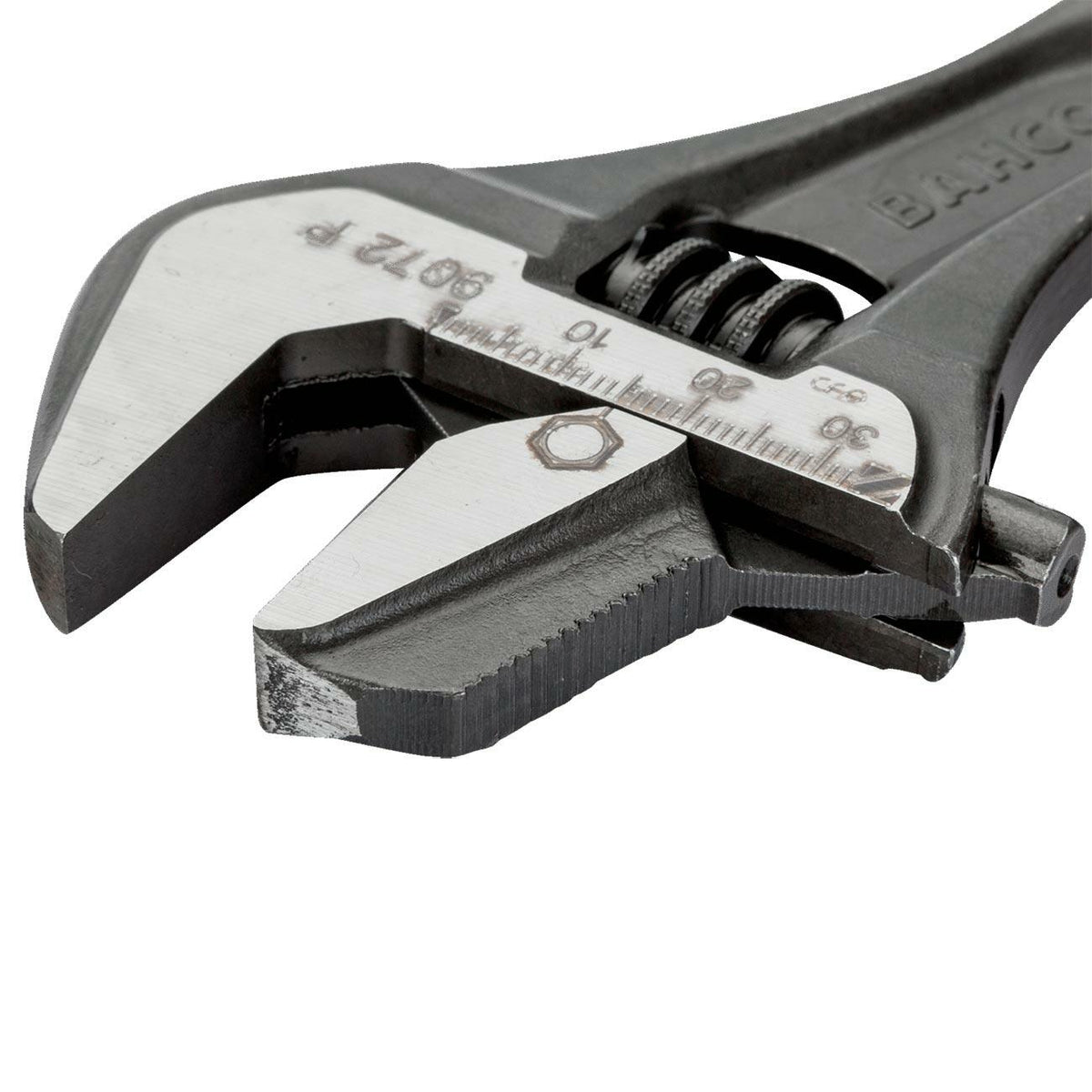 Bahco BAH9072RPUS Bahco 10" ERGO™ Rubber Handle Central Nut Adjustable Wrench with Reversible Jaw BAHCO