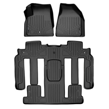 Smartliner SA0043/B0044 Smartliner Floor Liners Front/Rear 2009 – 2017 Traverse/Enclave/Acadia/Outlook with 2nd Row Bucket S SMARTLINER