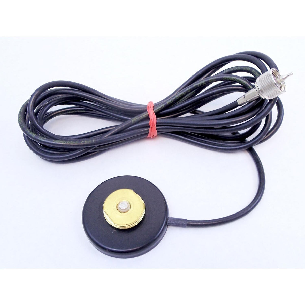PCTEL/Maxrad BGM Maxrad - 2-5/16" Mini Black 3/4" Nmo Magnet Mount With 12' RG58AU Coax Cable & PL259 Connector PCTEL/Maxrad