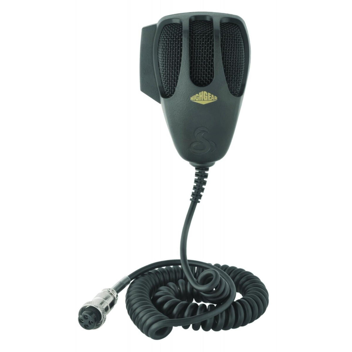 Cobra HGM77 Highgear 4 Pin Noise Canceling Microphone With  9' Coiled Cord Cobra