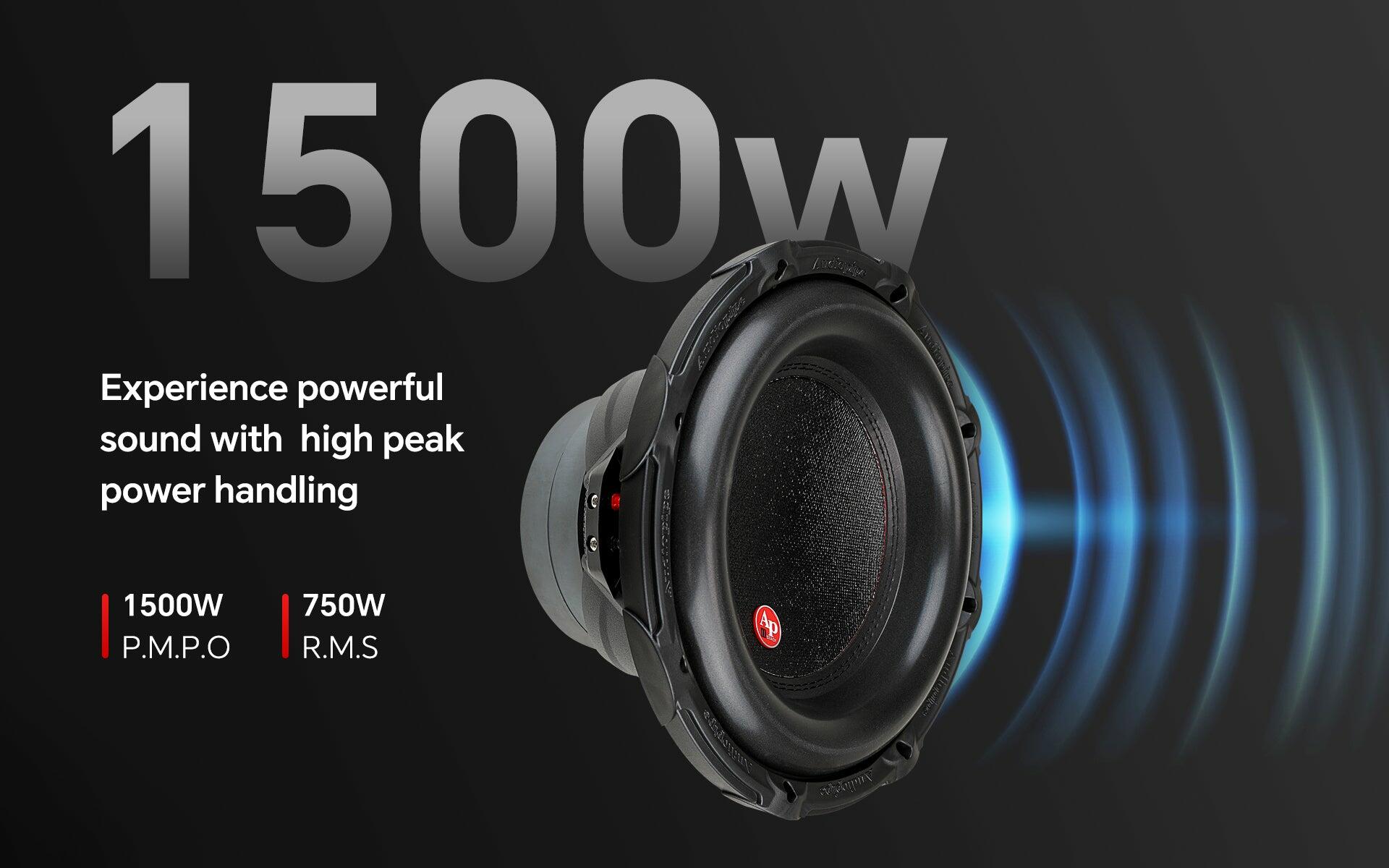 Audiopipe TXX-BDC-II-12 12" Double Stack Composite Cone Subwoofer (TXX-BDC-II-12) Audiopipe