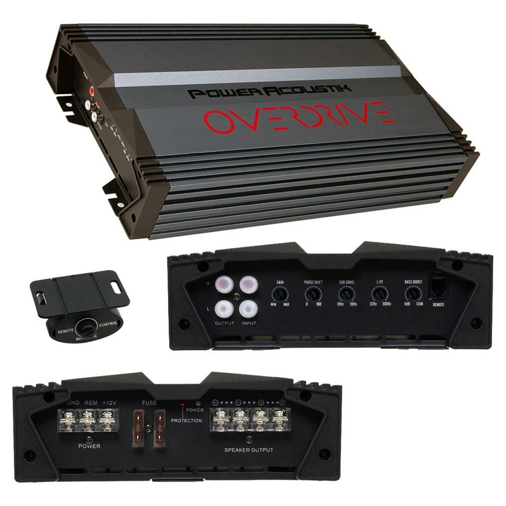 Power Acoustik OD13000  3000 Max Watt Mono A/B Power Acoustik