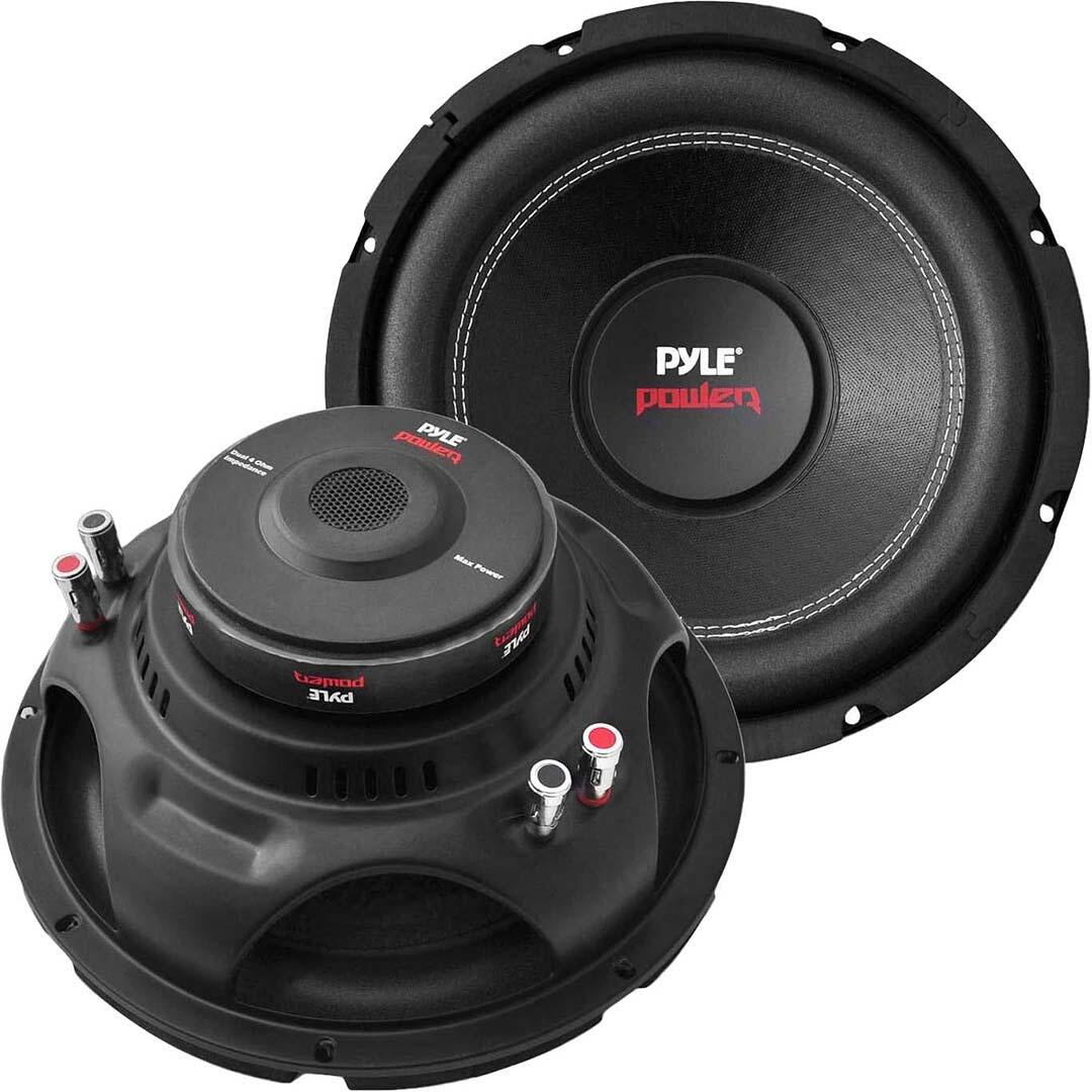 Pyle PLPW12D  12" Woofer 800W RMS/1600W Max Dual 4 Ohm Voice Coils (Each) Pyle