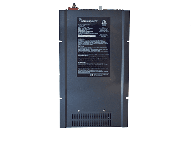 Samlex PST200012 Pst20012 2,000 Watt High Efficiency Pure Sign Wave Inverter With 3,500 Watt Surge, Overload Protection & 2 Gfci Protected Ac Outlets Samlex