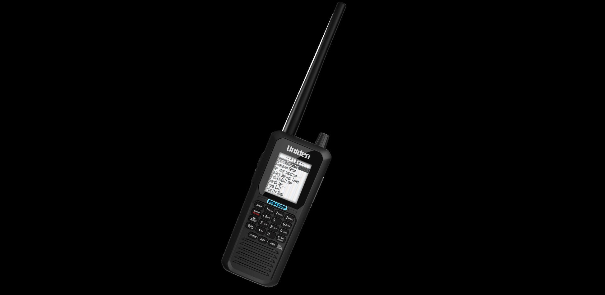 Uniden BCD436HP TrunkTracker V Handheld Phase 2 Digital Scanner Uniden