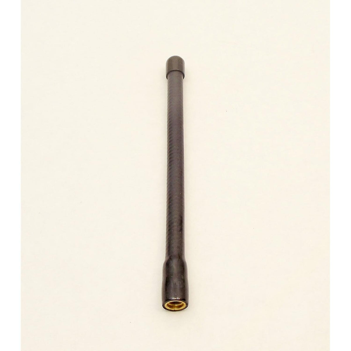Larsen KD22VHF3 6-3/4" Tall 155mhz Vhf Rubber Kulduckie With Lm  5/16 - 24 Female Threads (yellow Cap) Larsen