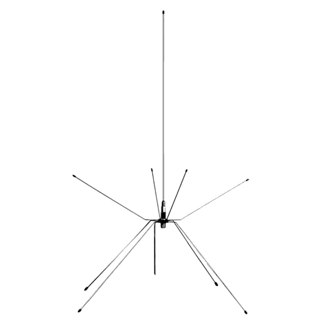 Procomm SPIDER 30-1200 Mhz Base Station Scanner Antenna With 50' Of Low Loss Coax Cable &  Bnc Procomm