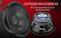 Audiopipe APMB-840SB-D 8 Low Mid Frequency Loudspeaker (APMB-840SB-D) (Each) Audiopipe