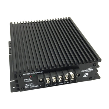 Astron N2412-24 22 - 32 Volts In 13.8 Volts Out DC DC Converter 20 Amps Astron