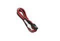 Workman CB-3A 3-Pin 2-Wire Replacement Power Cord With Molded Plug, 16 AWG, 6ft Long, 4 Amp Fuse, 6 Amp Rated Bandit