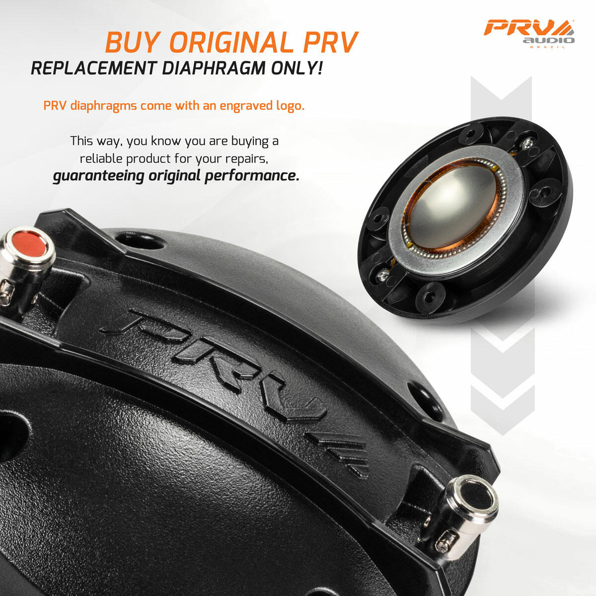 PRV Audio RPD280Ti ORIGINAL REPLACEMENT DIAPHRAGM (Each) PRV Audio