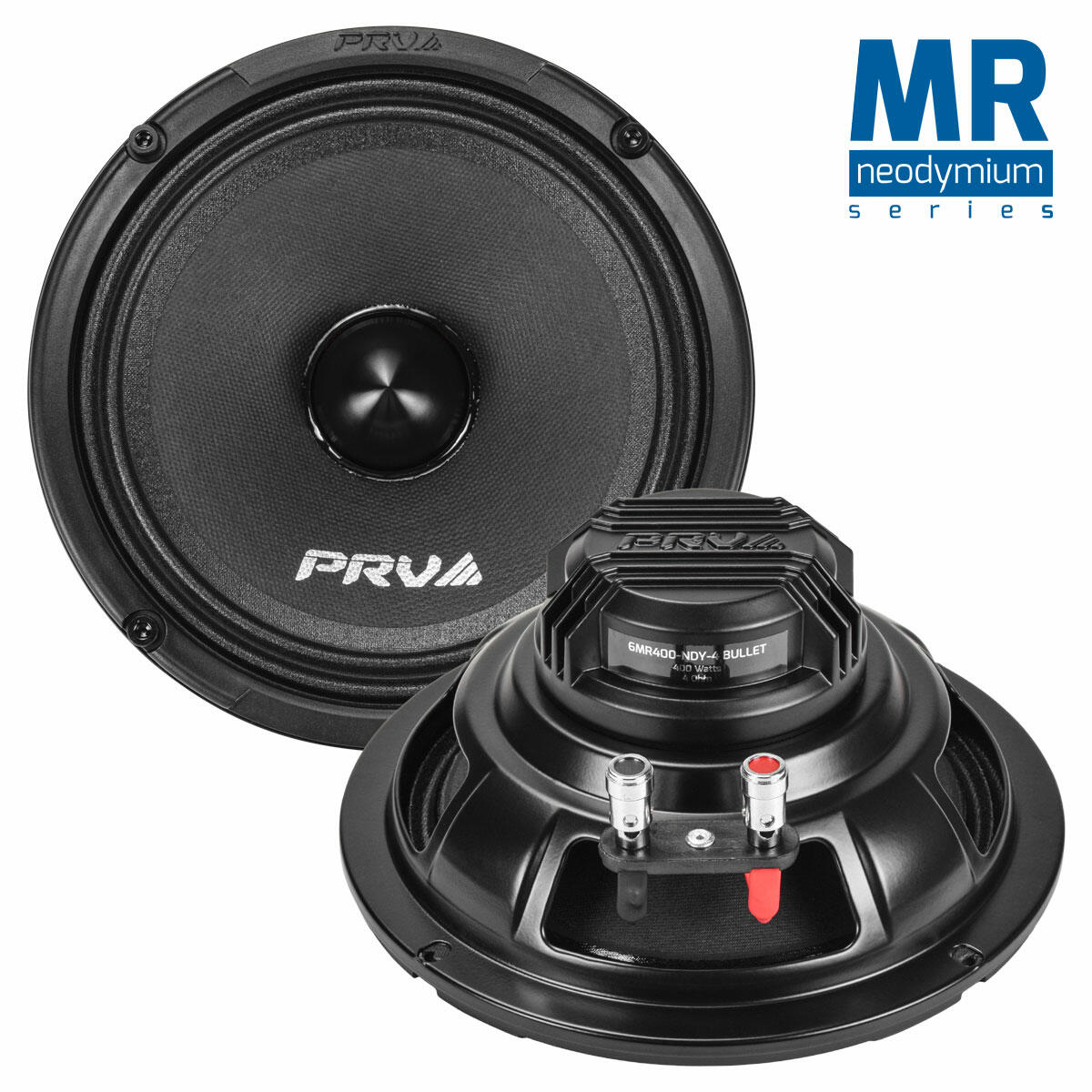 PRV Audio 6MR400-NDY-4 BULLET 6.5 MIDRANGE LOUDSPEAKER PRV Audio