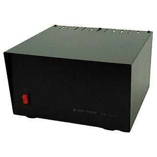 Astron RS-20A-BB 11 - 15 Volts Adjustable DC Linear Power Supply 16 Amps Cont 20 Amps ICS Battery Backup Astron