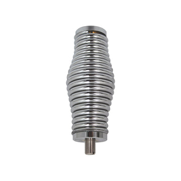 Accessories Unlimited AUC30 4 Inch Heavy Duty Chrome 3/8- 24" Antenna Spring Accessories Unlimited