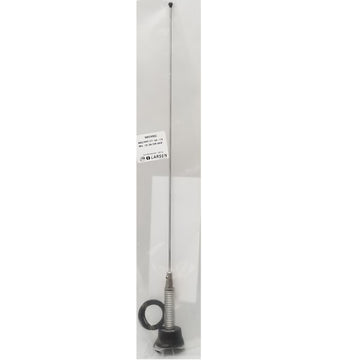 Larsen NMOWBQC Nmowbc 150-170 Mhz .125 Diamiter Chrome Whip With Black Base Larsen