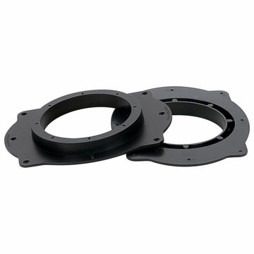 Audiopipe RING-PVC-A69-6 6" Toyota Multi Model Factory Opening to Aftermarket Speakers Adapter Kit (Pair) Audiopipe