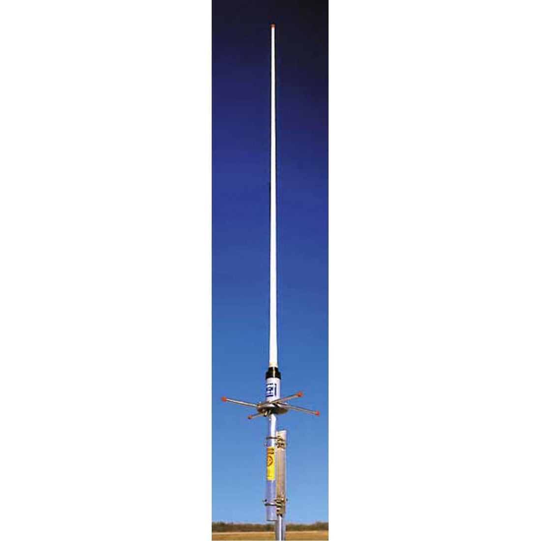 Hustler G6270-R 102" Tall 100 Watt 2 Meter/440 Mhz (144-440) 6db Gain Dual Band Base Station Antenna With Female N Type Connection Hustler