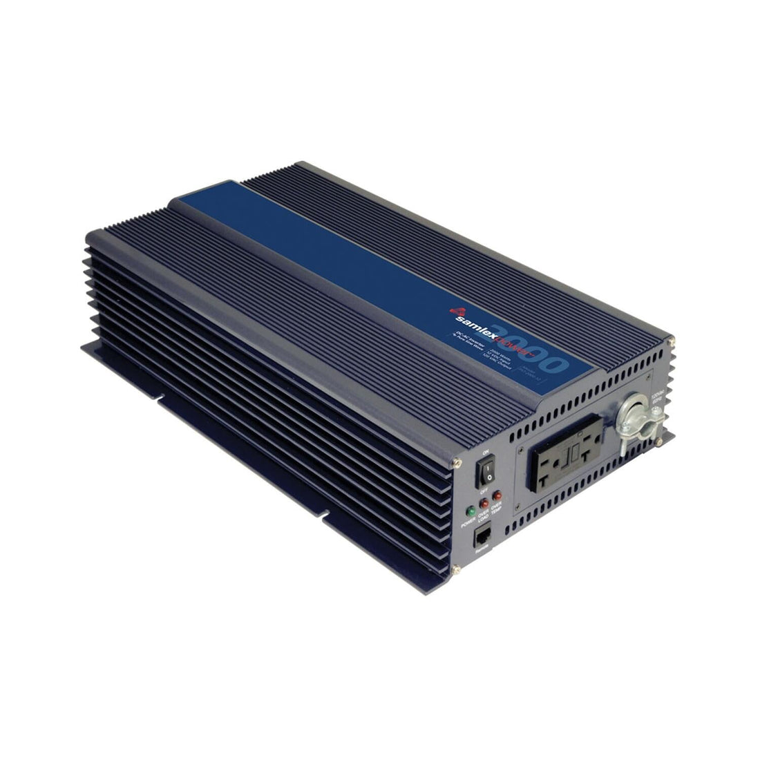 Samlex PST200012 Pst20012 2,000 Watt High Efficiency Pure Sign Wave Inverter With 3,500 Watt Surge, Overload Protection & 2 Gfci Protected Ac Outlets Samlex