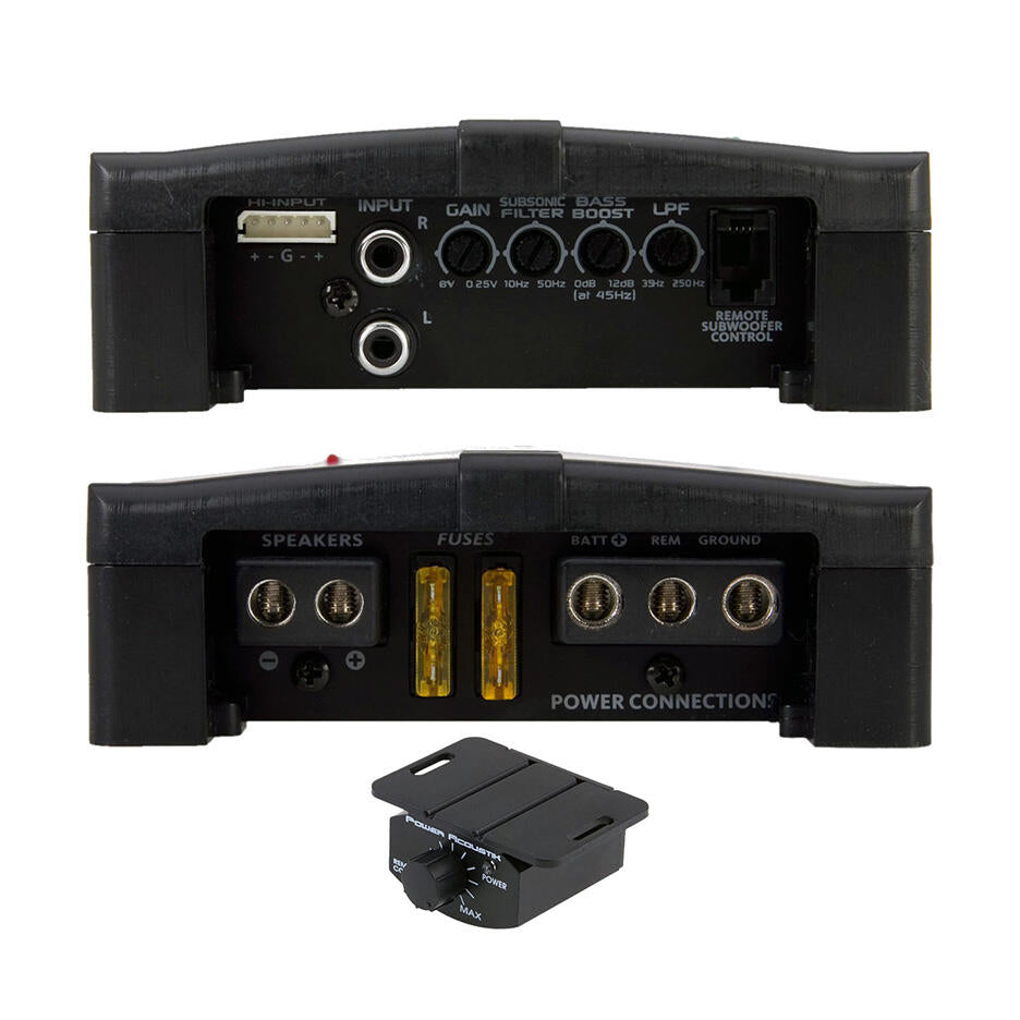 Power Acoustik RZ1-1500D  Class D Mono Block 1500W Max Amplifier Power Acoustik