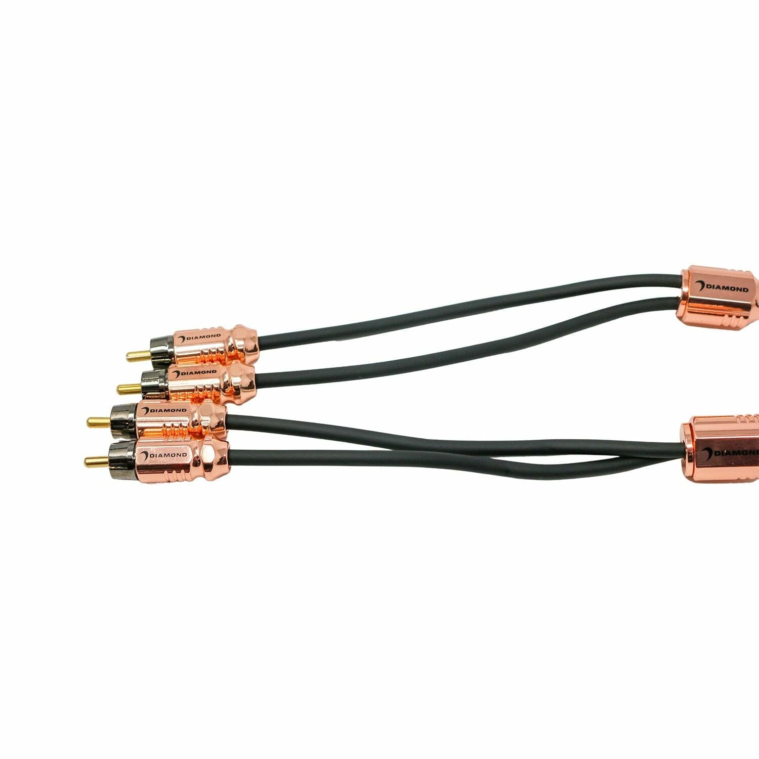 Diamond Audio HX12 12Ft Two Channel RCA Cable - HX12 Diamond