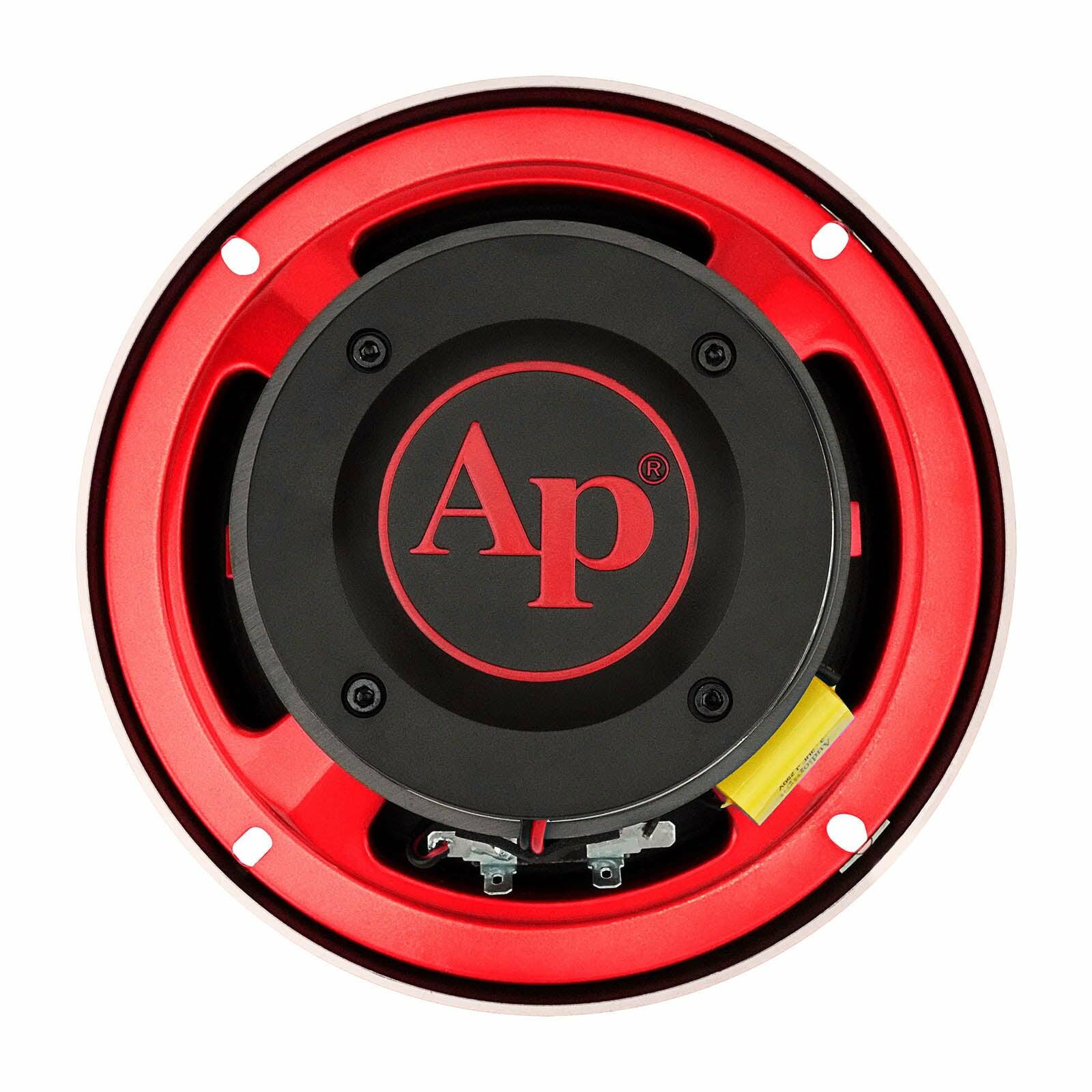 Audiopipe APMB-628GH-RED 6.5" Compression Horn Mid-Range Loudspeaker (APMB-628GH-RED) (Each) Audiopipe