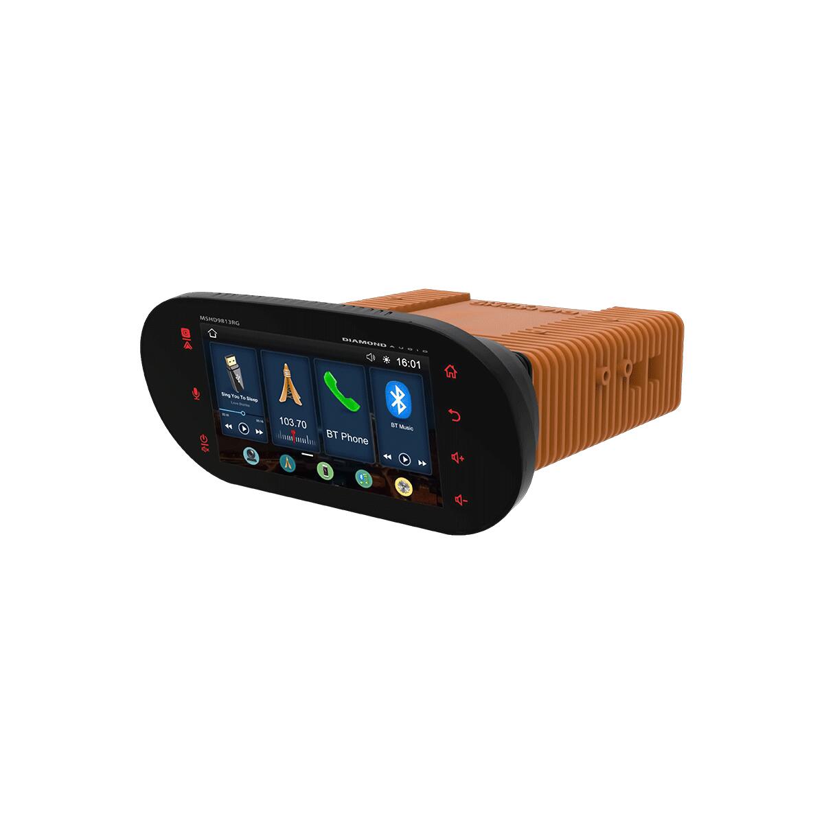 Diamond Audio MSHD9813RG 1998-2013 Plug N-Play Digital Media Receiver for Harley Davidson Road Glide - MSHD9813RG Diamond