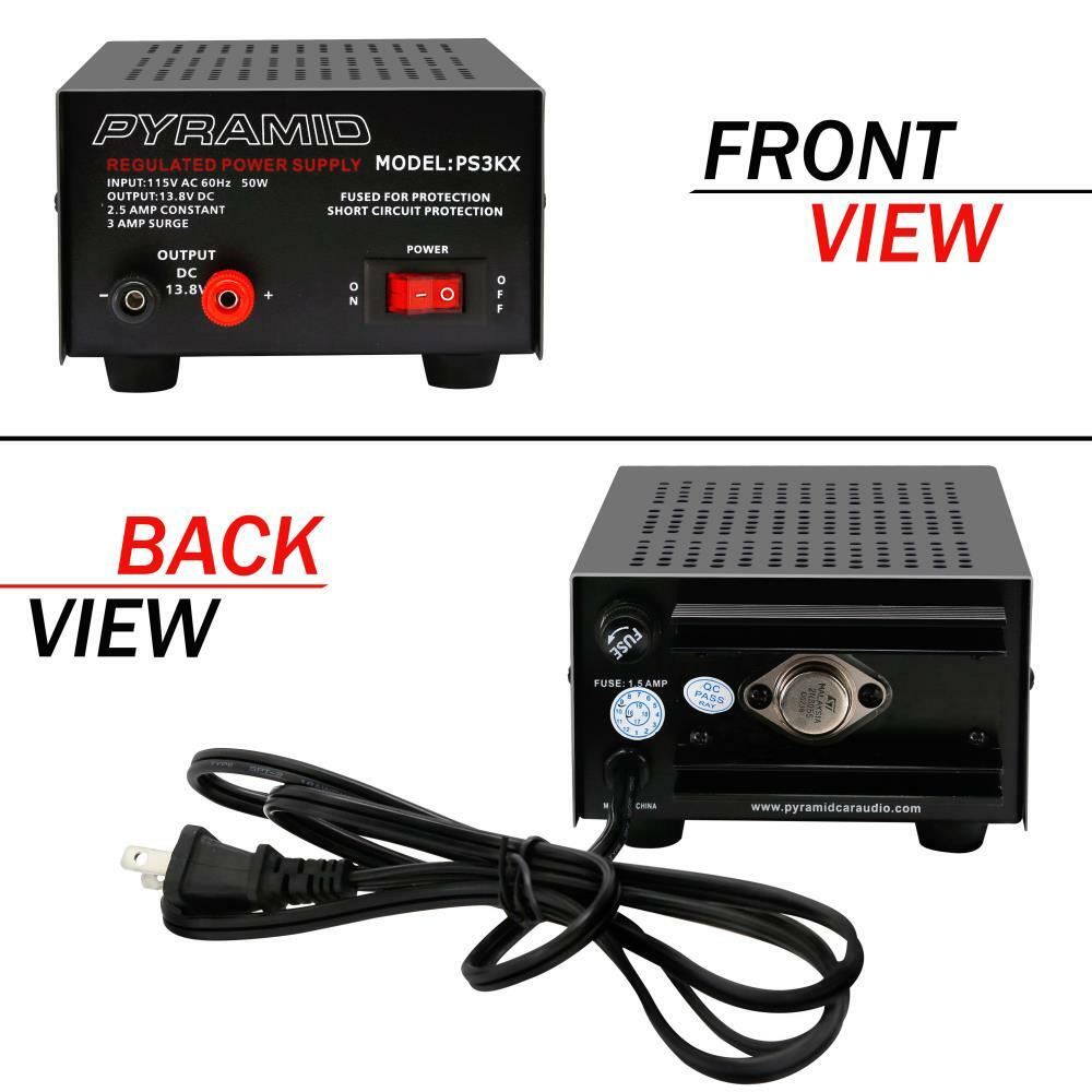 Pyramid PS3KX  2.5 Amp Power Supply Pyramid