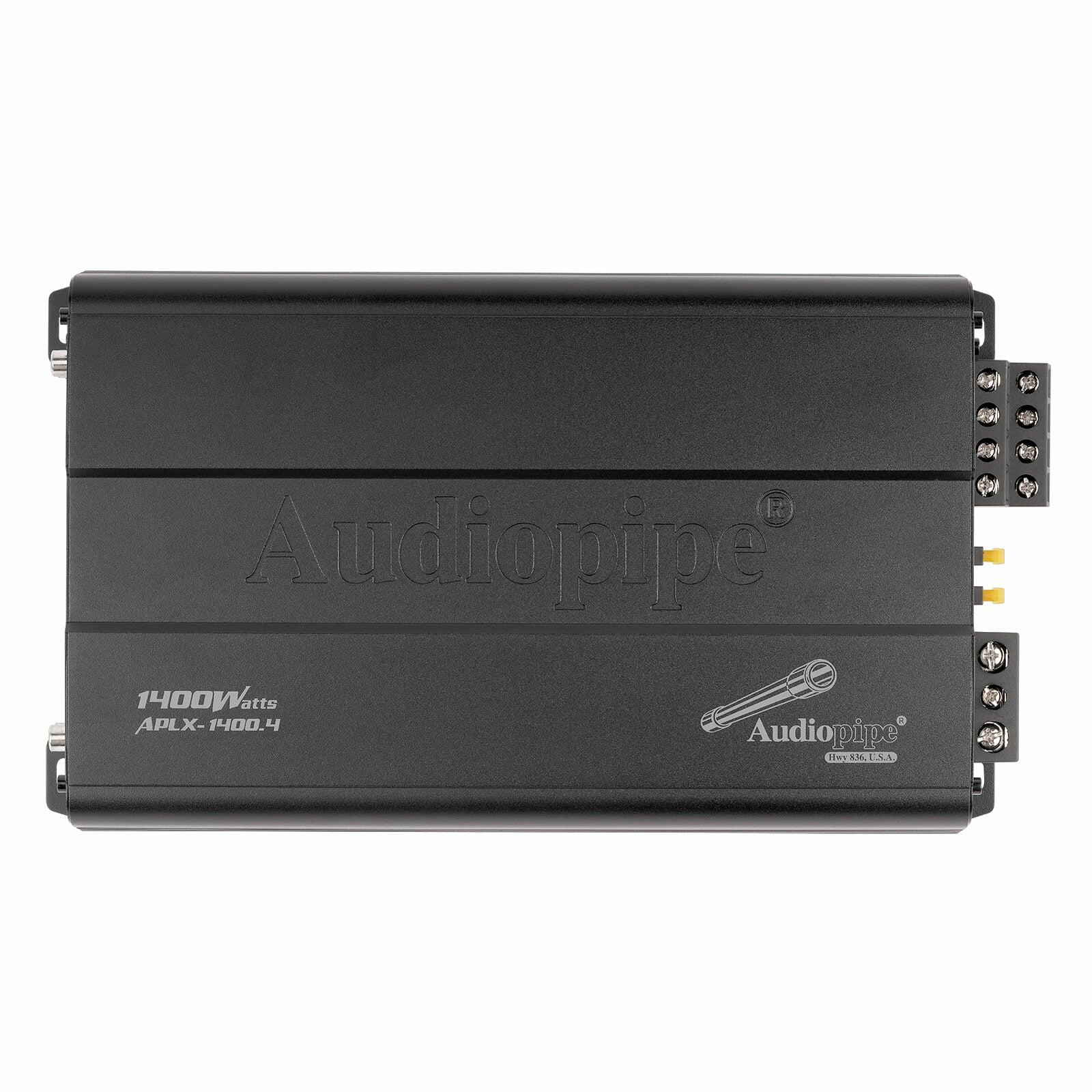 Audiopipe APLX-1400.4 4-Channel Class A/B Mosfet Amplifier (APLX-1400.4) Audiopipe