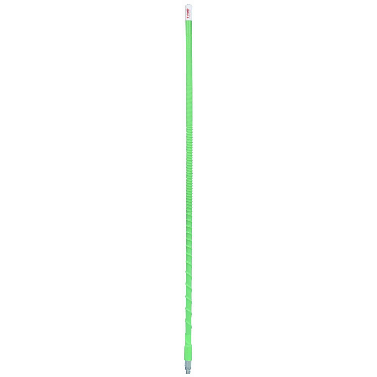 Firestik KW7-G 7 Foot Heavy Duty Trim To Tune 700 Watt Top Loaded Fiberglass 5/8 Wave Cb Antenna With 3/8"x24" Threaded Base In Neon Green Firestik