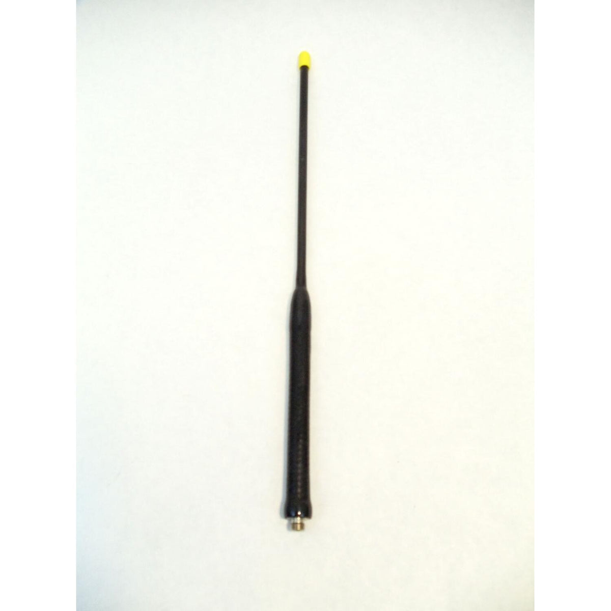 Larsen KD2150HQ 10" Tall 150mhz 1/4 Wave Helical Rubber Kulduckie With 1/4 - 32 X3/16" Threads  (yellow Cap) Larsen