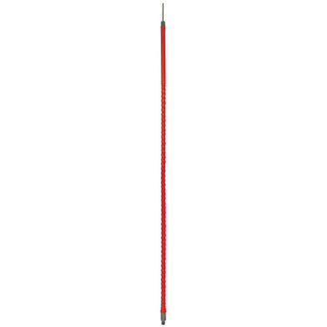 Everhardt STT4-R 48" Tall Full Wave CB Antenna With Adjustable Tip In Red Everhardt