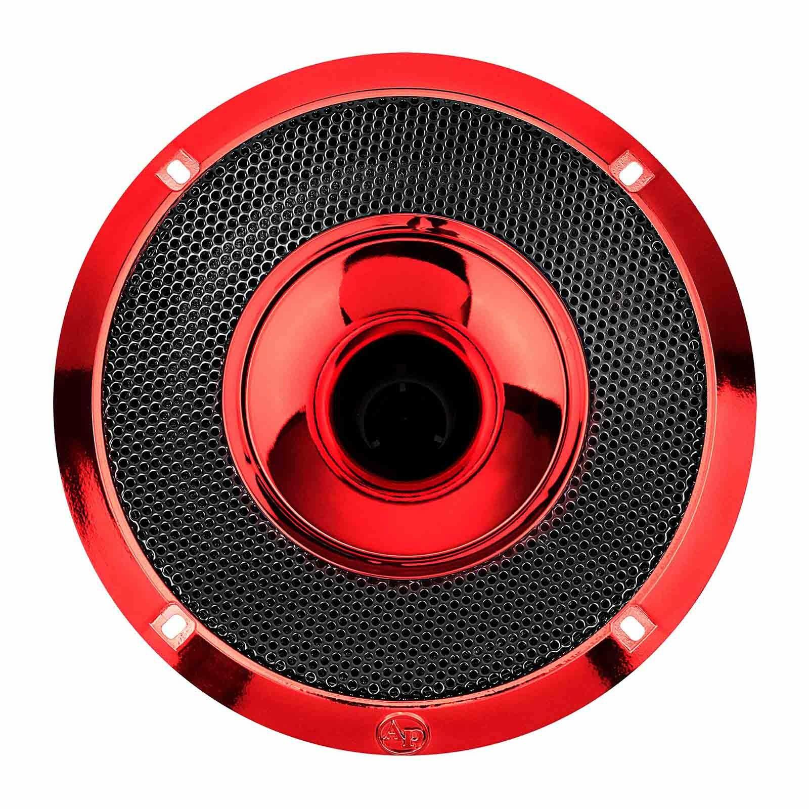 Audiopipe APMB-628GH-RED 6.5" Compression Horn Mid-Range Loudspeaker (APMB-628GH-RED) (Each) Audiopipe