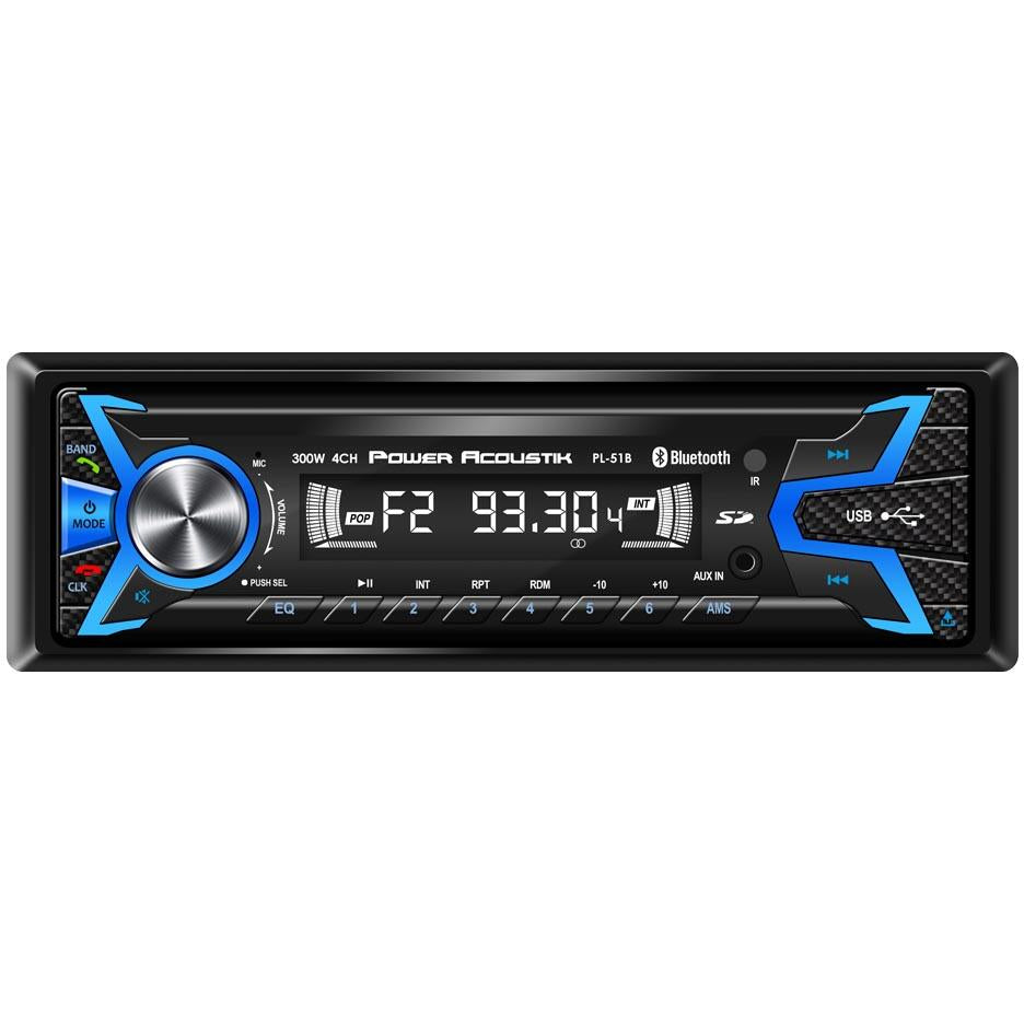 Power Acoustik PL-51B  AM/FM/USB/SD/BT Mechless Power Acoustik