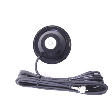 Hustler CMMA 4" Black Nmo Style Magnetic Mount With 17' Rg58 Coax Cable & Pl259 Connector Hustler