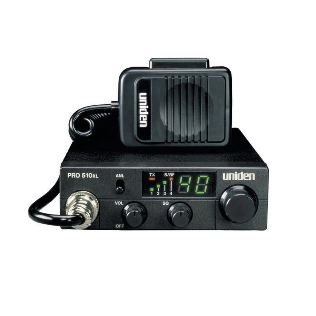 Uniden PRO510XL Compact 40 Channel CB Radio With Anl Filter Uniden