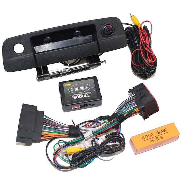 Crux RVCCH-75D Rear-View & VIM Integration with Handle & Camera For Dodge RAM 2013-17 CRUX