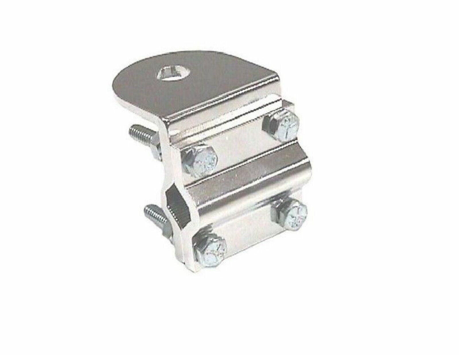 Workman BRV3 Double Groove CB Radio Antenna Mirror Mount w/ NO STUD Workman