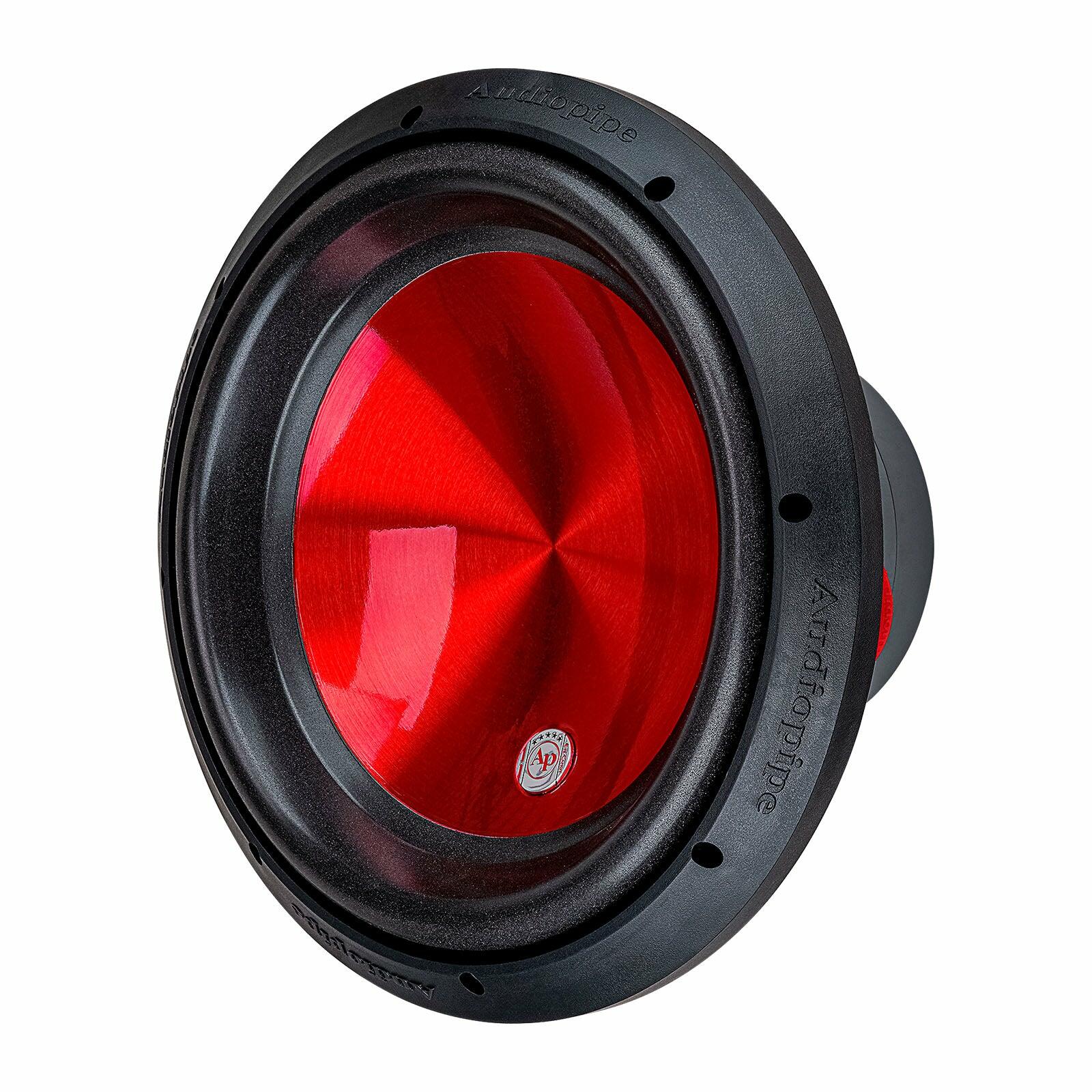 Audiopipe TXX-APD-12RD 12" Eye Candy Aluminum Cone Subwoofer (TXX-APD-12RD) Audiopipe
