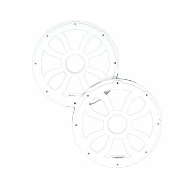 Diamond Audio HXM65FWW 6.5" Flush Mount Speaker Grills - Pair (White) - HXM65FWW Diamond