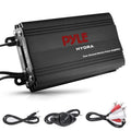 Pyle PLMRMP3B  Marine 4 Channel Amplifier 800W MAX - Black Finish Pyle