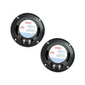 Pyle PLMR41B  Marine 4” Dual Cone Speakers (Black) Pyle