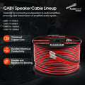 Audiopipe CABV-16-1000BLK 1000FT 16AWG Speaker Cable (CABV-16-1000BLK) Audiopipe