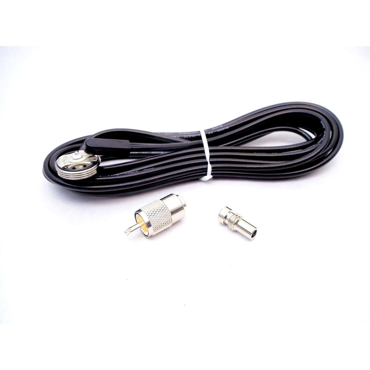 Larsen NMOK 17' Rg-58a/u Coax Cable With 3/4" Nmo Threaded Base &  Pl-259 Connector Larsen