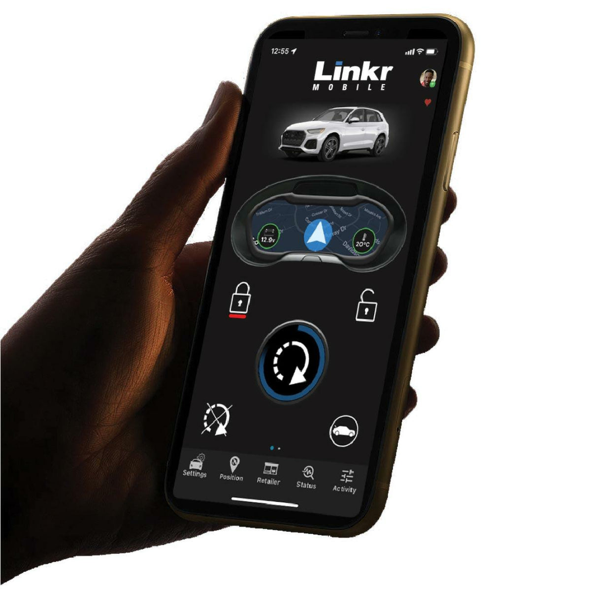 Excalibur Alarms LINKR-LT3 Omega Smart Phone Interface -  LOCKUNLOCKSTARTSTOP GPS LOCATE & MORE! Excalibur Alarms