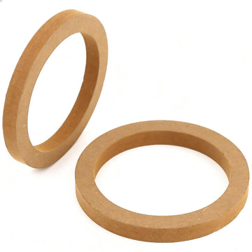 Audiopipe RING-6.5R MDF Speaker Rings (RING-6.5R) (Pair) Audiopipe